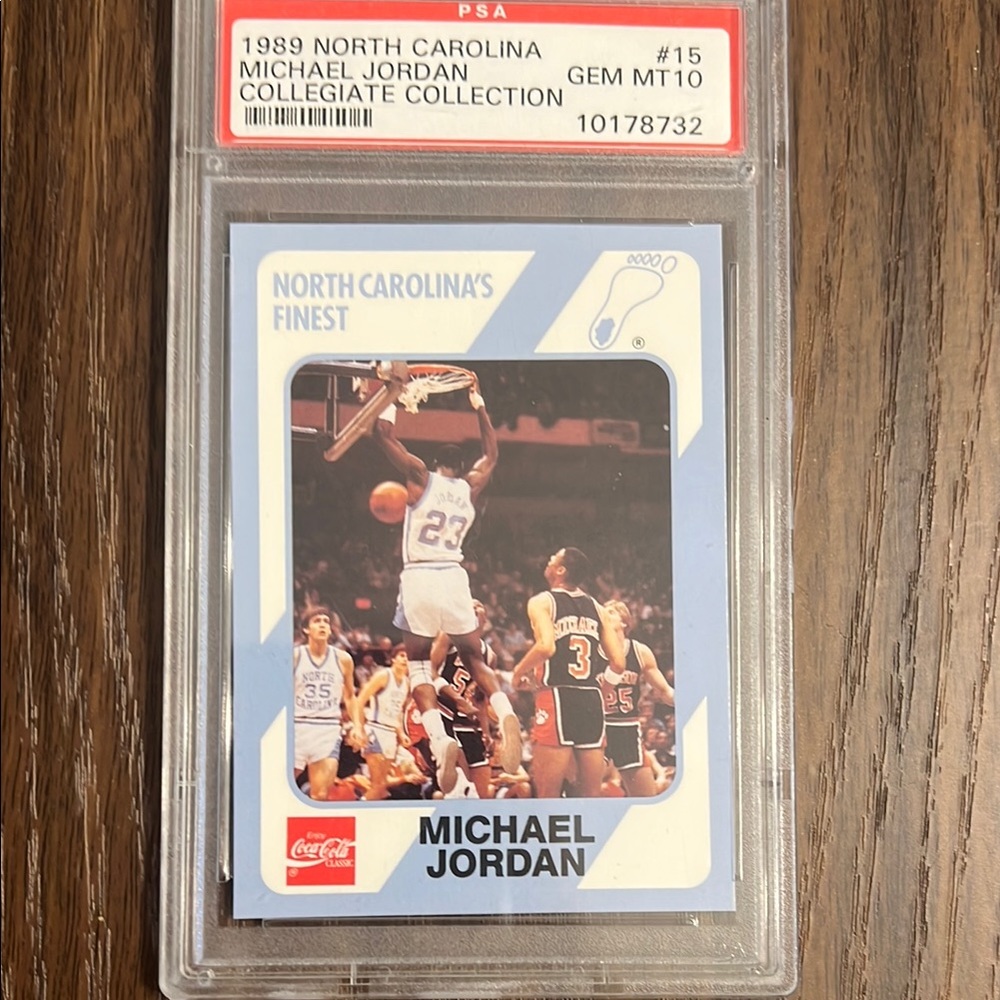 Michael Jordan North Carolina's Finest Trading Card